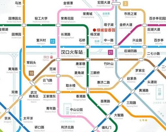 武汉天地怎么坐地铁