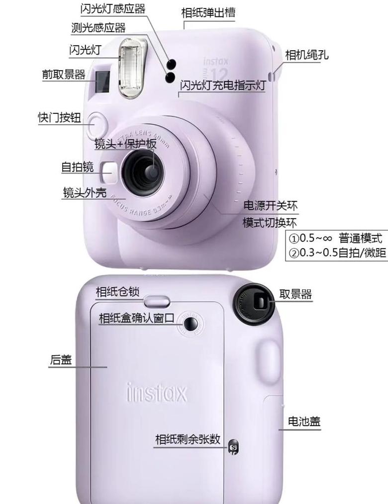 拍立得mini7s开机键在哪