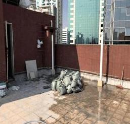 不计面积赠送的露台漏水