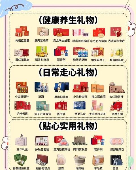 去婆婆家带四种礼物清单