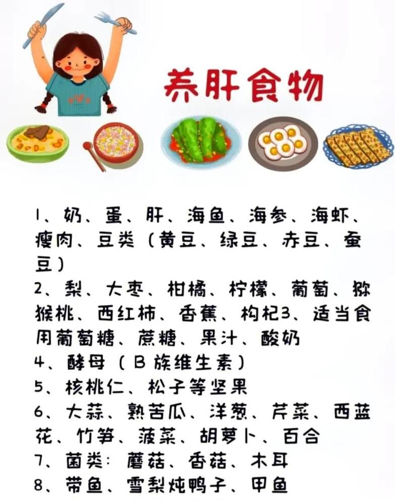 养肝食品有哪些食物和水果