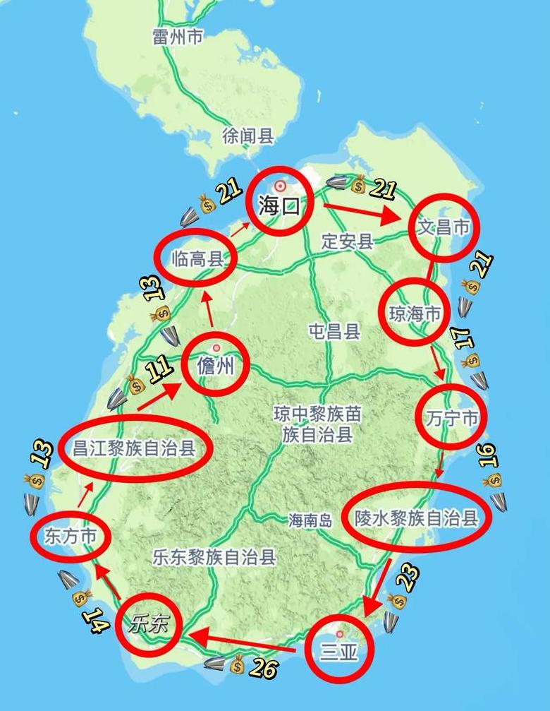 海口到三亚高铁几站