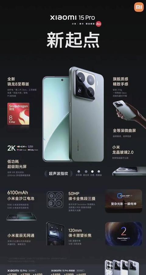 小米手机15pro参数配置详细