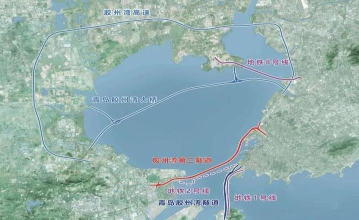 胶州湾隧道深度