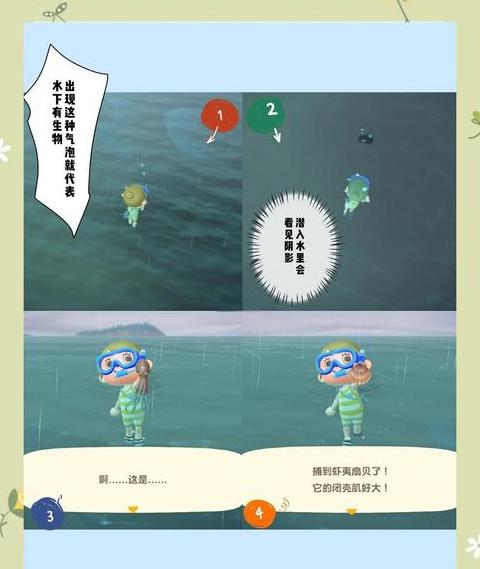 动森潜水服有什么区别