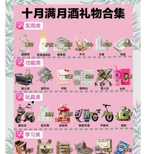 满月宝宝礼物清单