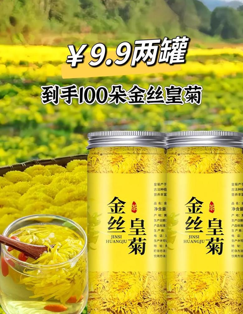 金丝皇菊一天喝几朵
