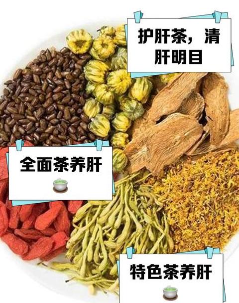 养肝护肝代茶饮配方有哪些